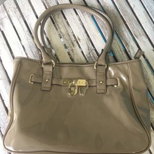 Anne Klein Patent Leather Handbag